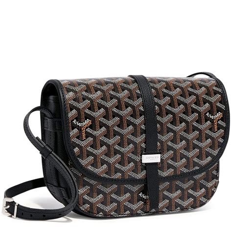 black goyard pm|goyardine bag.